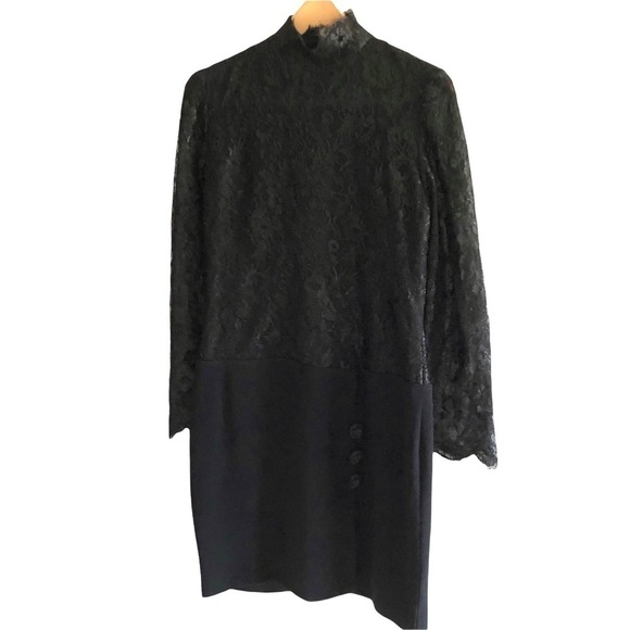 Vintage Bob Mackie lace embellished mini dress - Picture 10 of 10